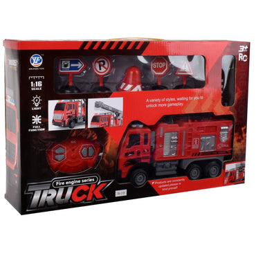 Carro Bomberos R/C Con Accesorios