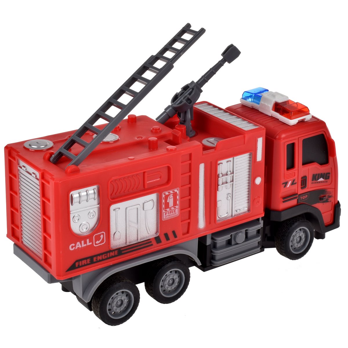 Carro Bomberos R/C Con Accesorios