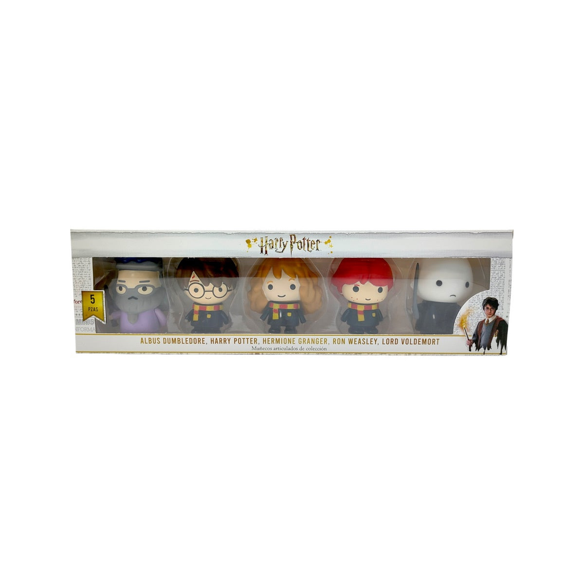 Set 5 Figuras 7 Cms Harry Potter