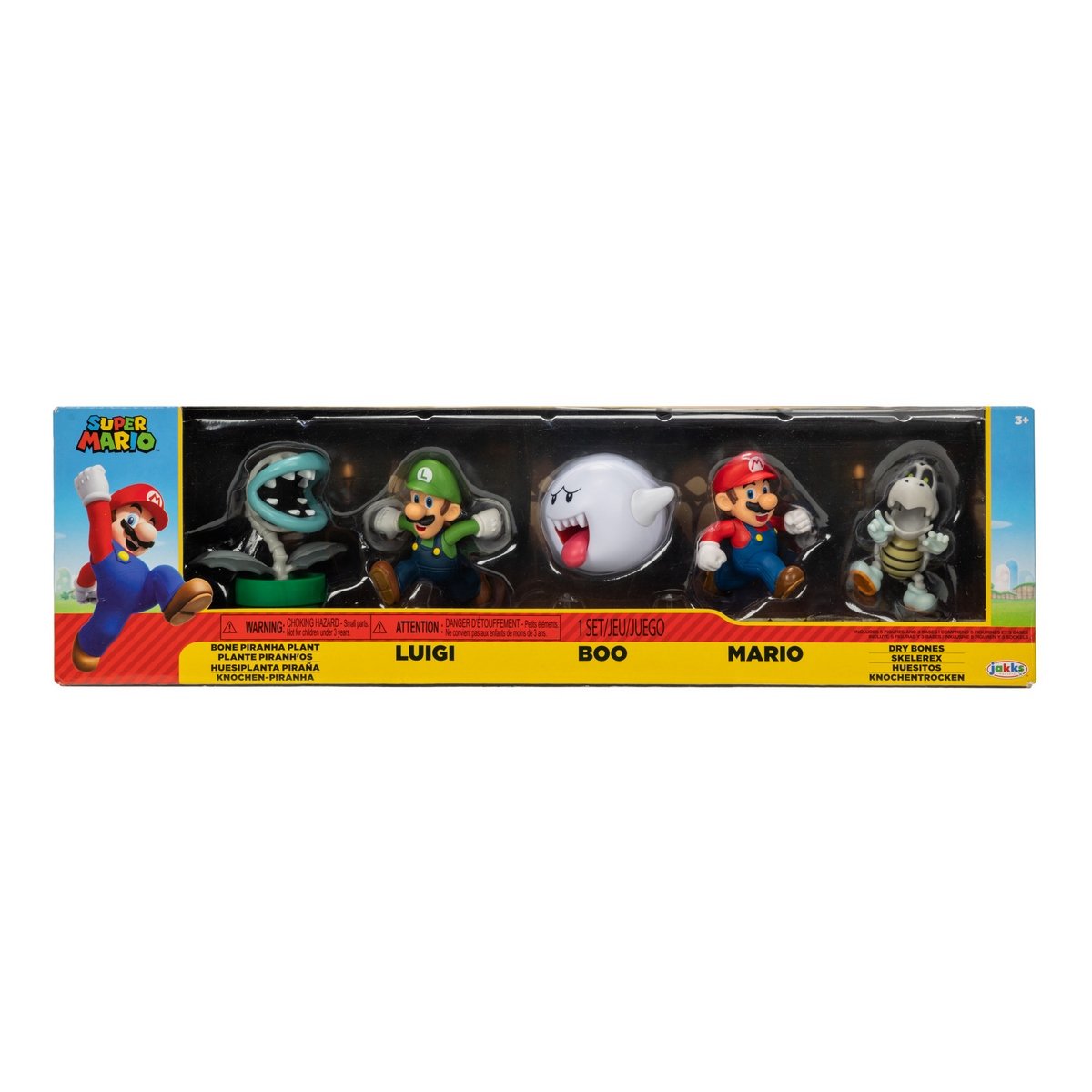 Set De 5 Figuras 6 Cm Super Mario De Nintendo