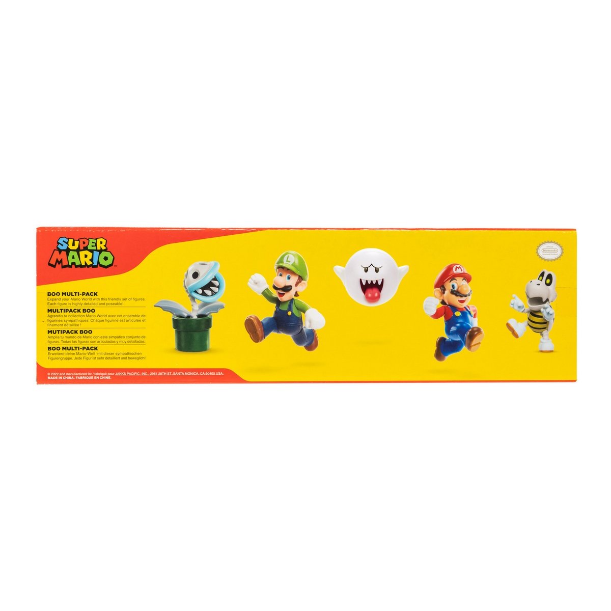 Set De 5 Figuras 6 Cm Super Mario De Nintendo
