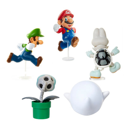 Set De 5 Figuras 6 Cm Super Mario De Nintendo