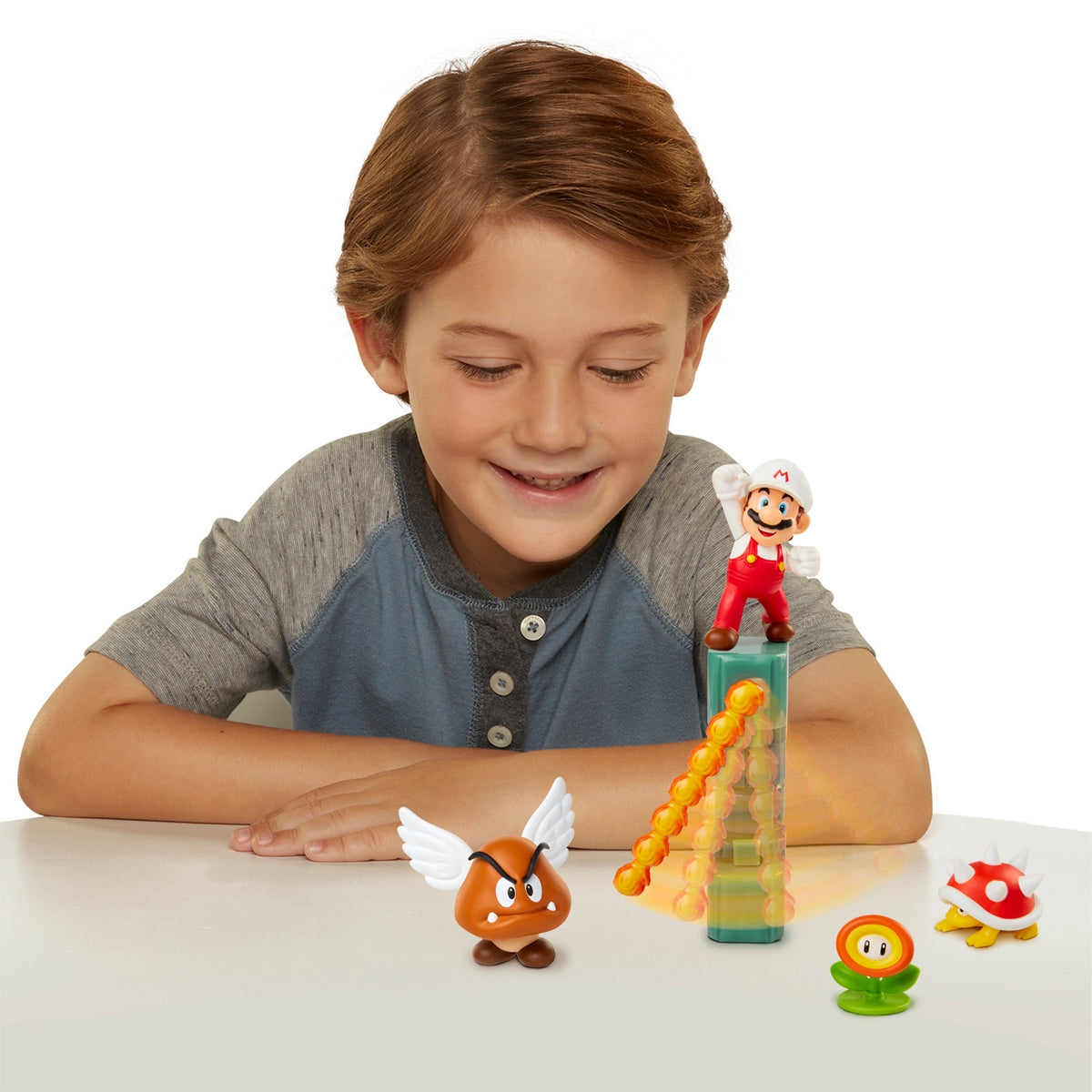 Playset Con Figura 6 Cm Lava Castle Super Mario De Nintendo
