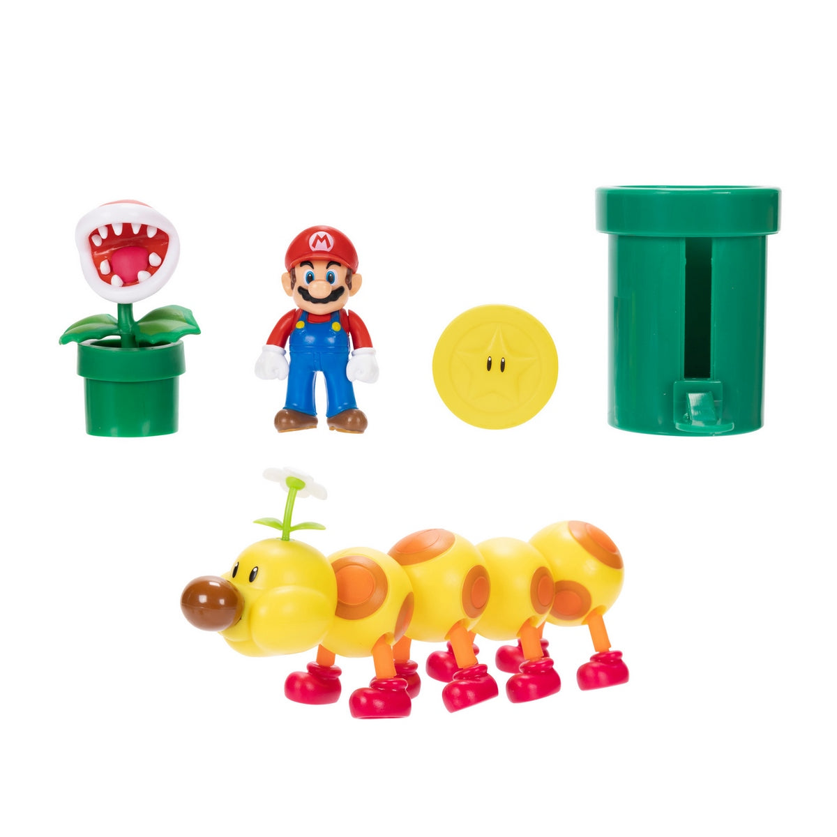 Playset Con Figura 6 Cm Soda Jungle  Super Mario De Nintendo