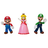 Set 3  Figuras 10 Cm Mushroom Kingdom Super Mario De Nintendo