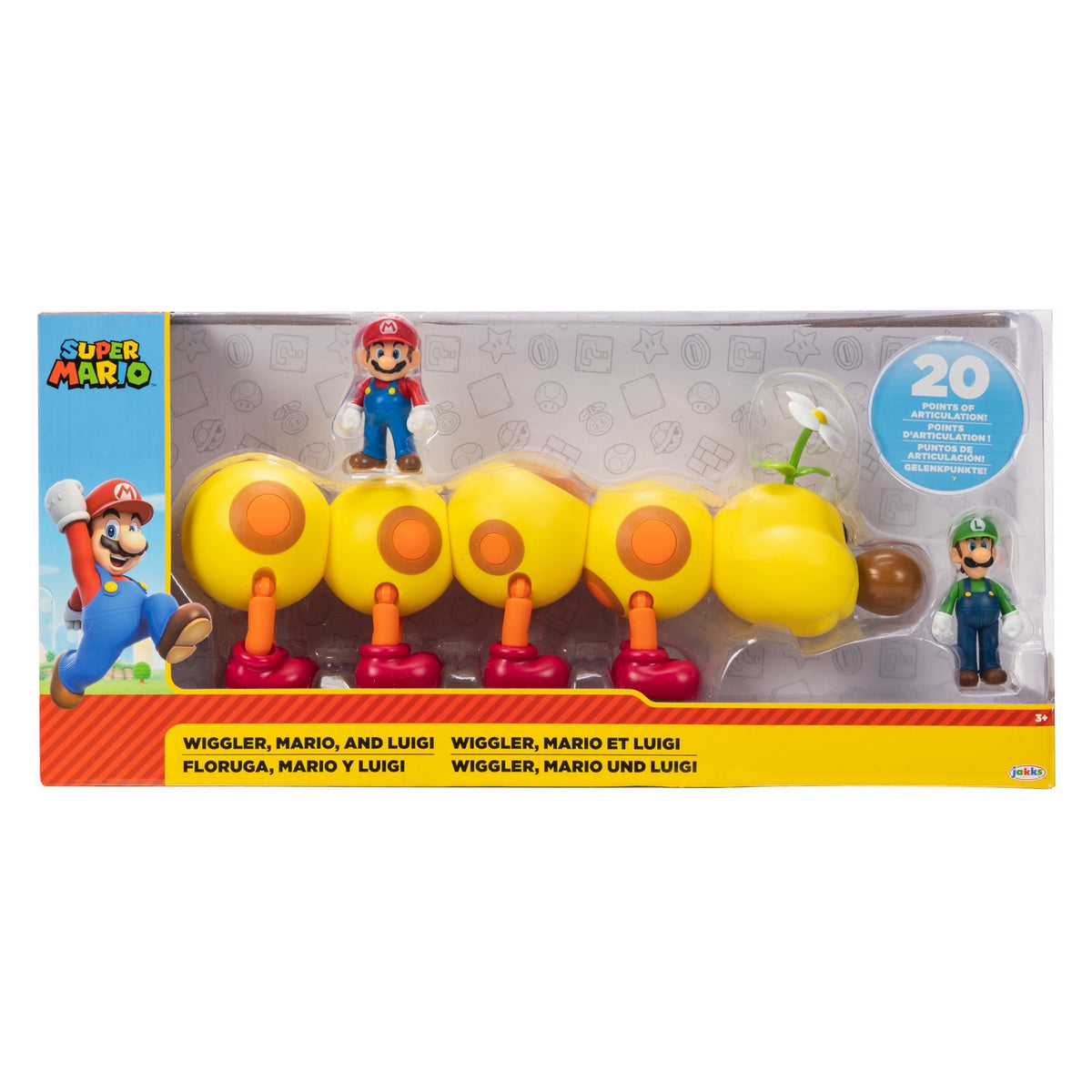 Set 3 Figuras Soda Jungle Super Mario De Nintendo