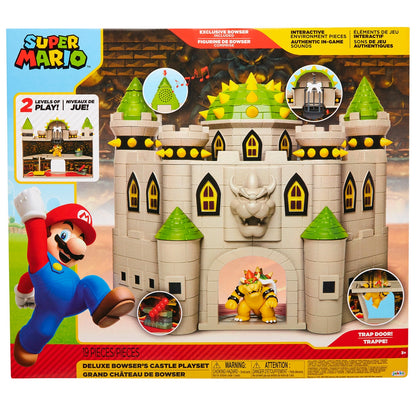 Playset Bowser Castle Super Mario De Nintendo