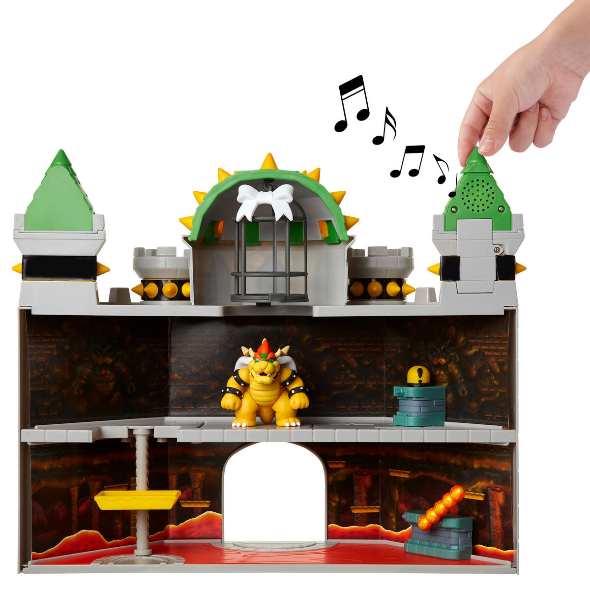 Playset Bowser Castle Super Mario De Nintendo