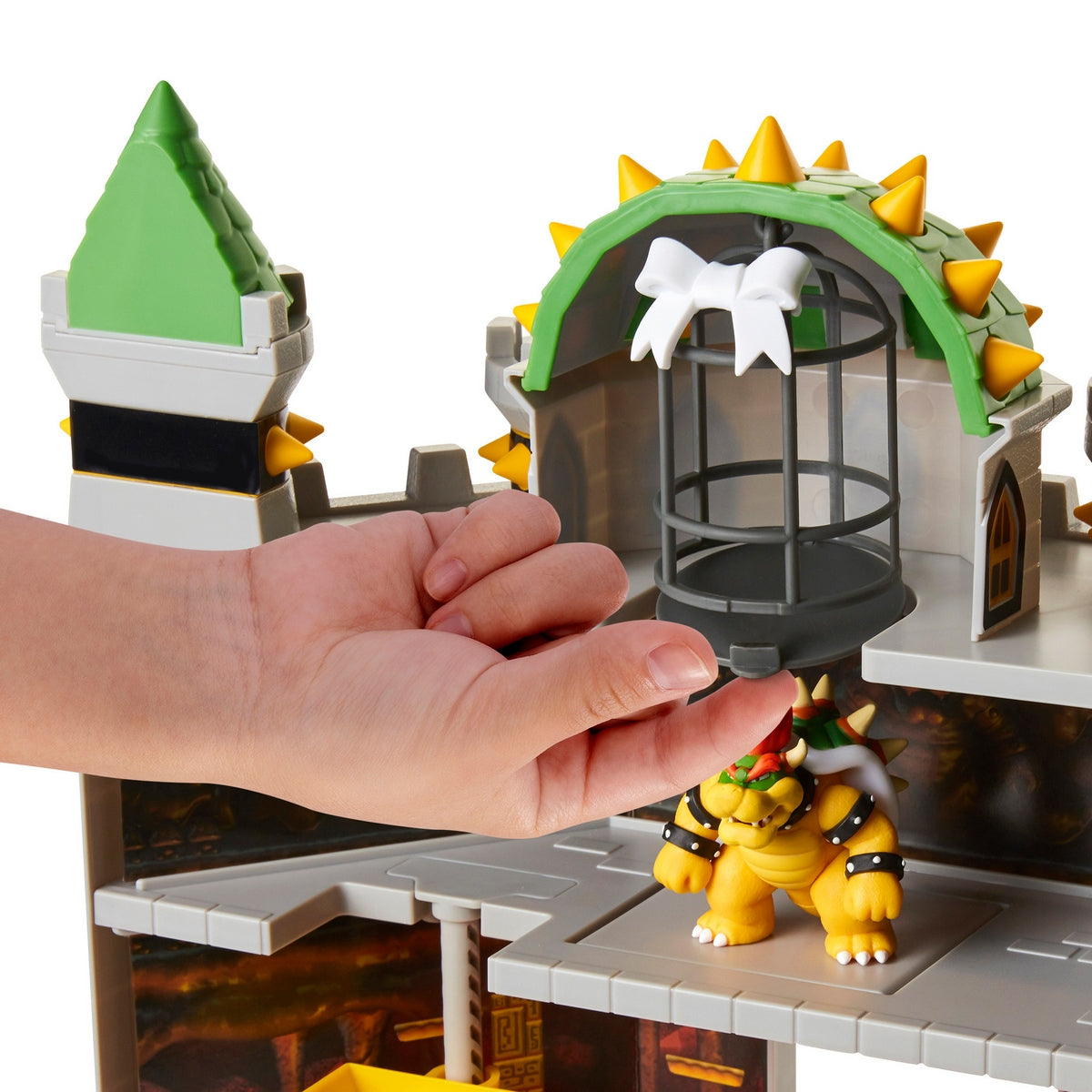 Playset Bowser Castle Super Mario De Nintendo
