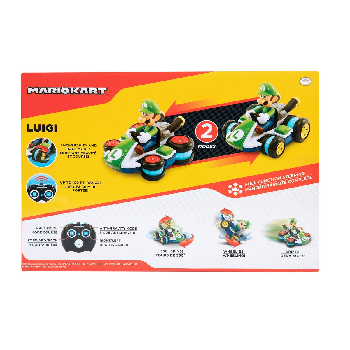 Vehiculo Luigi Radio  Controlado Mariokart De Nintendo