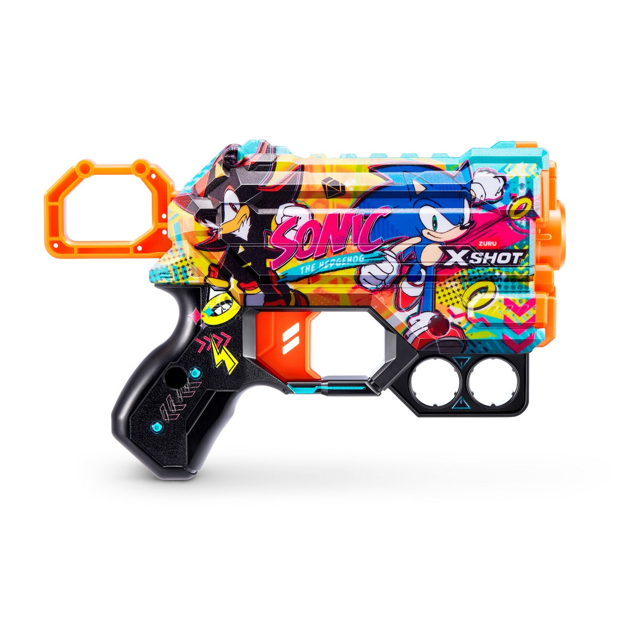 Lanza Dardos Skin Menace Sonic Con 8 Dardos X-Shot - Hyper Spike