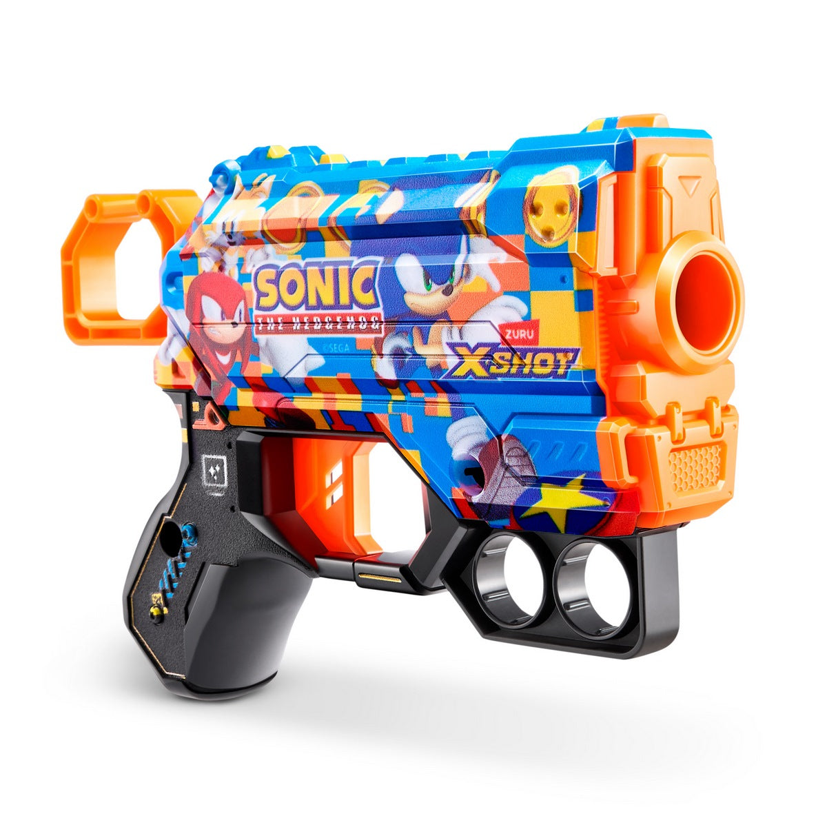 Lanza Dardos Skin Menace Sonic Con 8 Dardos X-Shot - Sonic Team