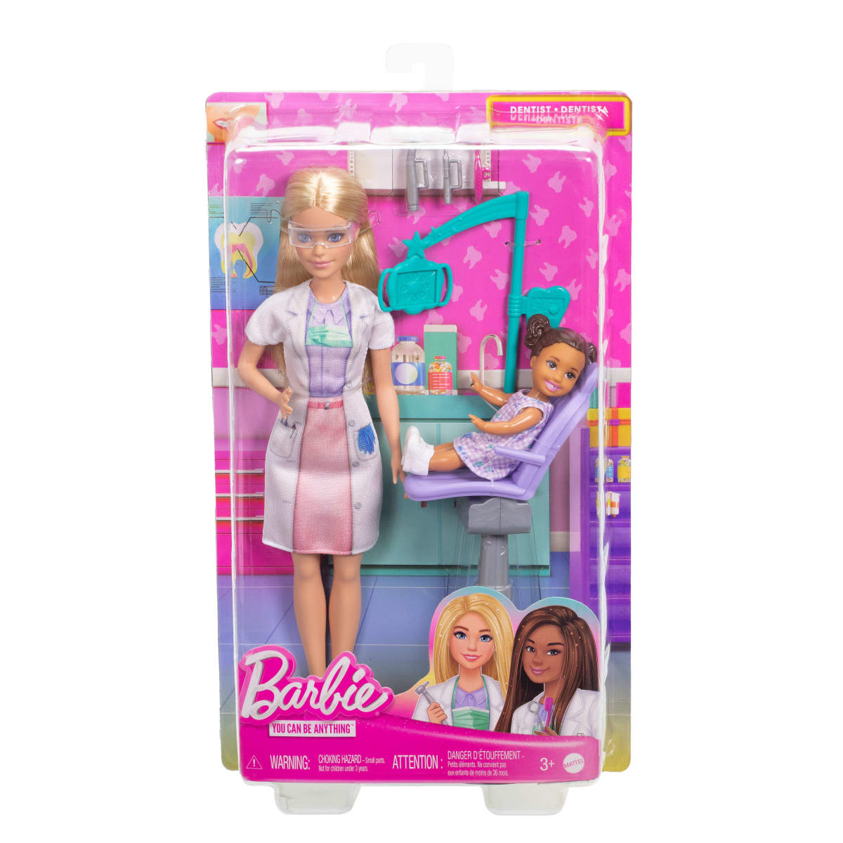 Barbie Set De Profesiones Con Muã'Eca Sorpresa Dentista| Compra