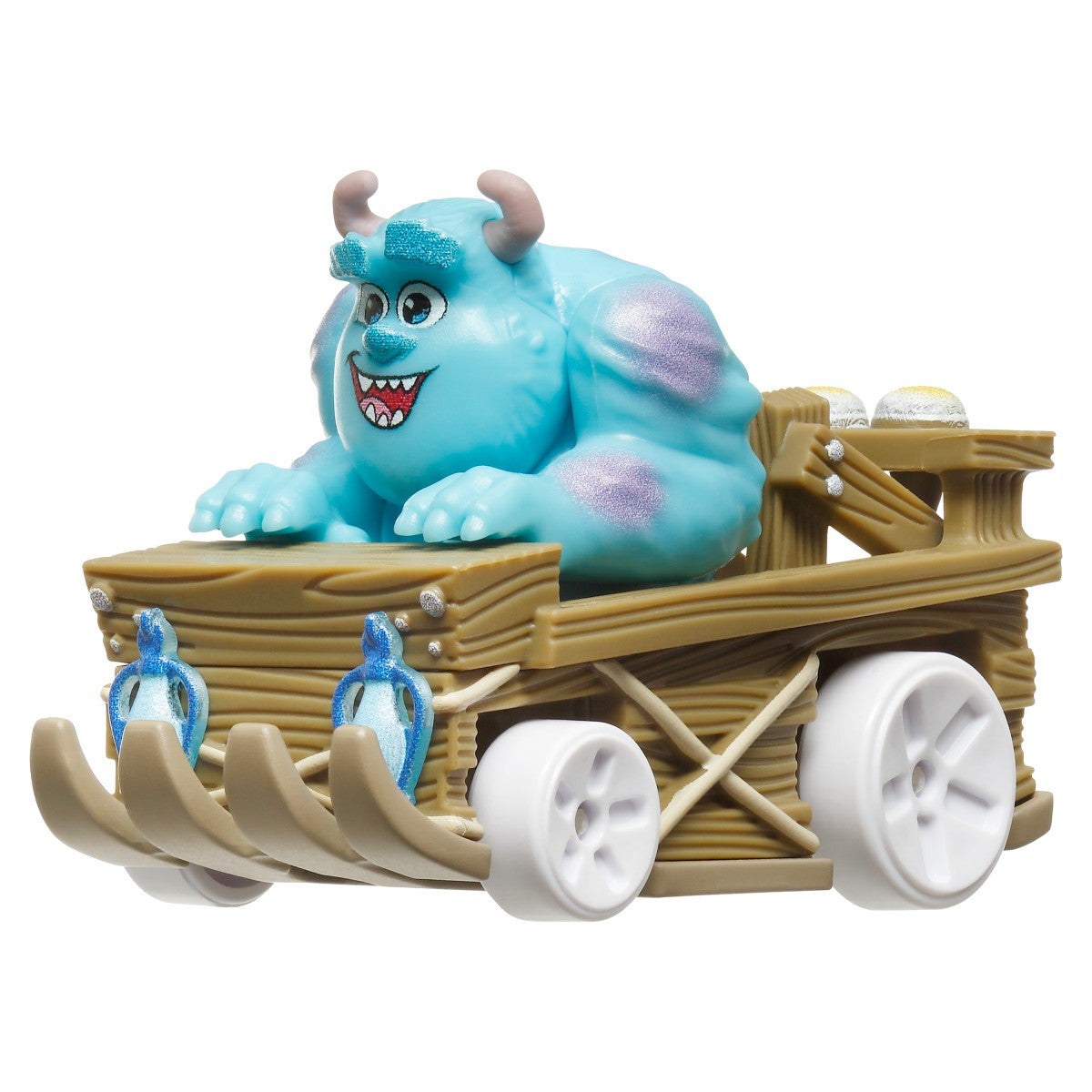 Hot Wheels Paquete Sorpresa De Dos Autos De Carrera - Sulley - Mike Wazowski