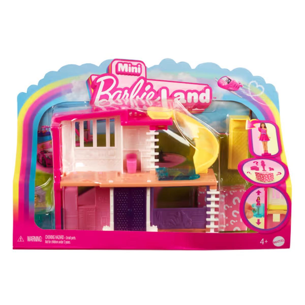 Barbie Mini Barbieland Casa De Muñecas Sorpresa - Rosa Y Morada