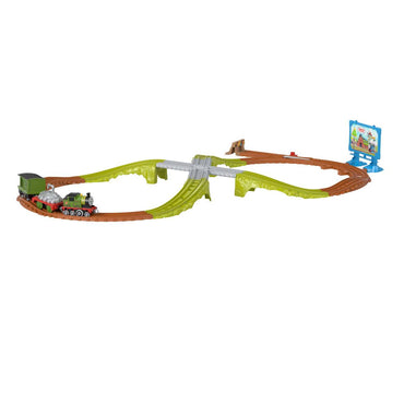 Thomas & Friends Surtido De Set De Pistas Grandes Amigos - Carrera De Reciclaje De Whiff