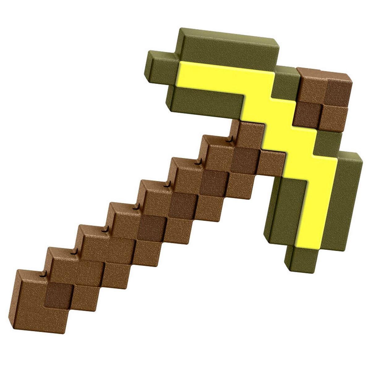 Minecraft Vanilla Surtido Armas De Batalla Roleplay - Pico Dorado