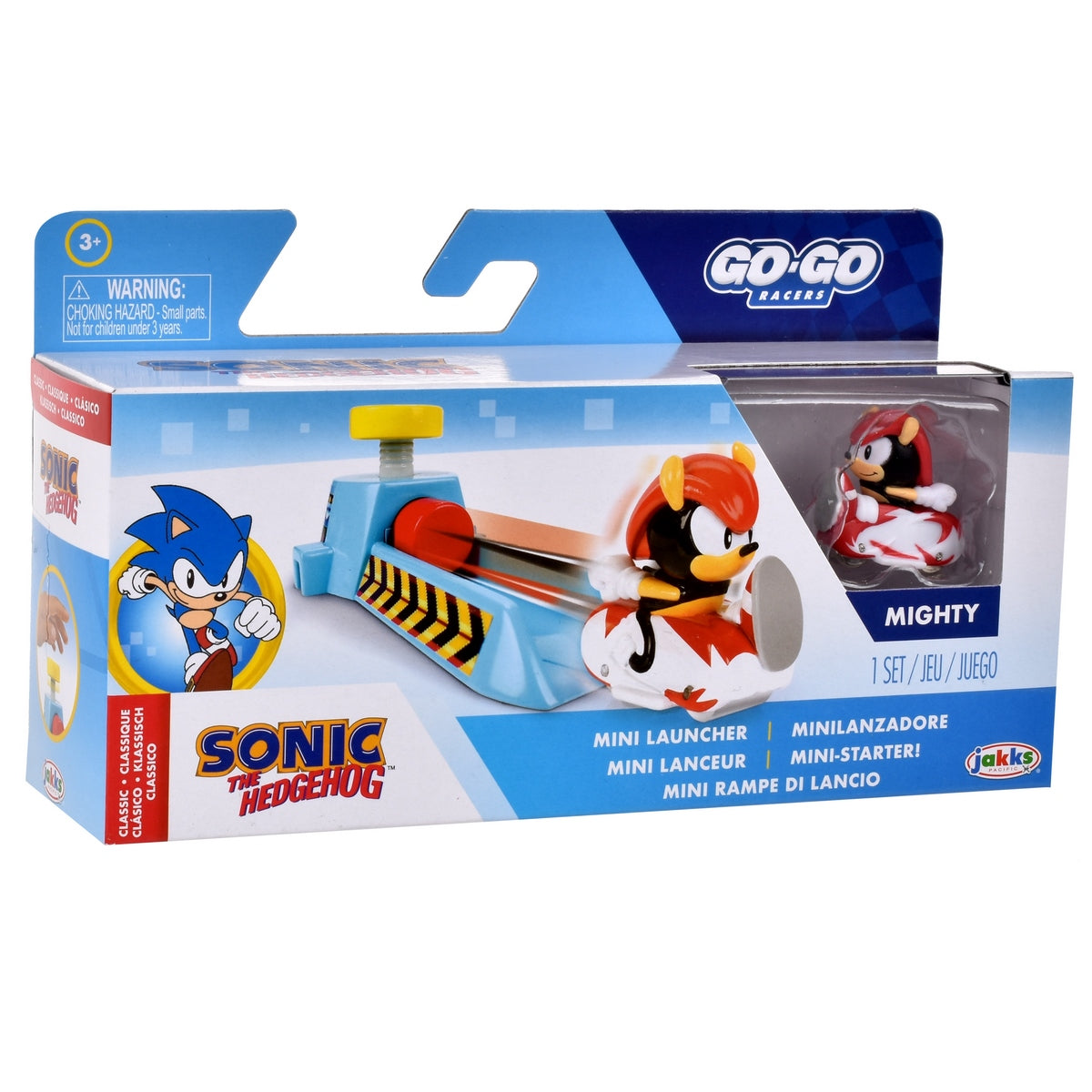 Autos De Carrera Go Go Sonic - Mighty