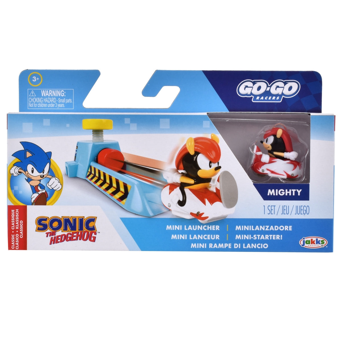 Autos De Carrera Go Go Sonic - Mighty