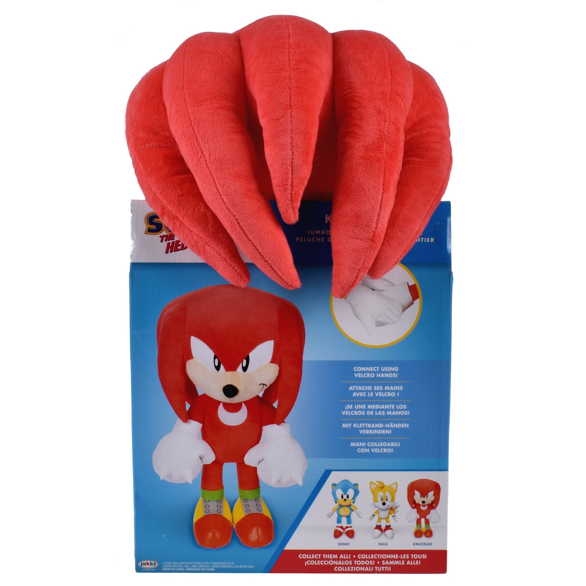 Peluche Sonic De 33 Cms - Knuckles