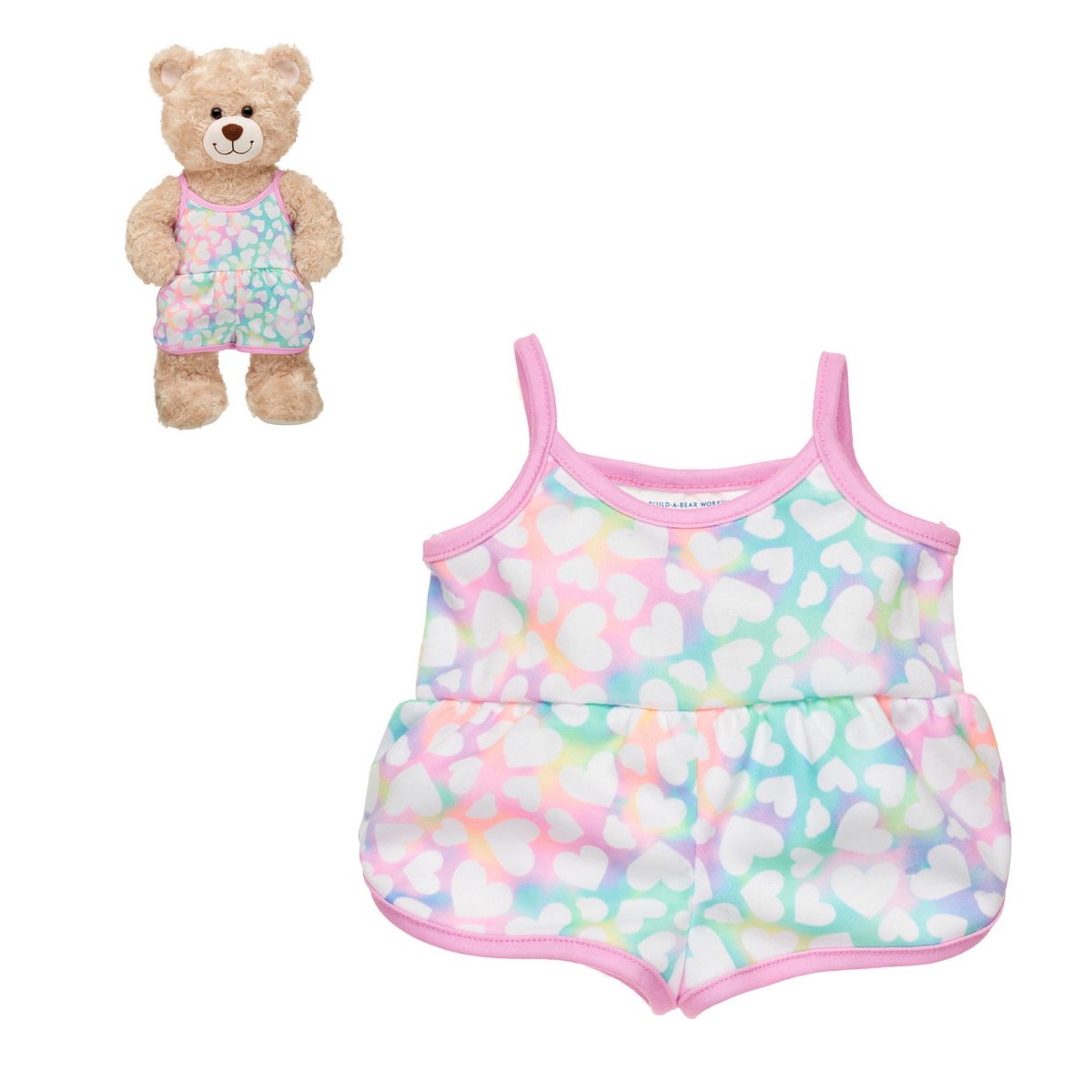 Enteritos Corazones Pastel  Build-A-Bear