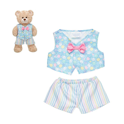 Set Pantalón Más Vest Pastel Cinnamoroll Sanrio Build-A-Bear