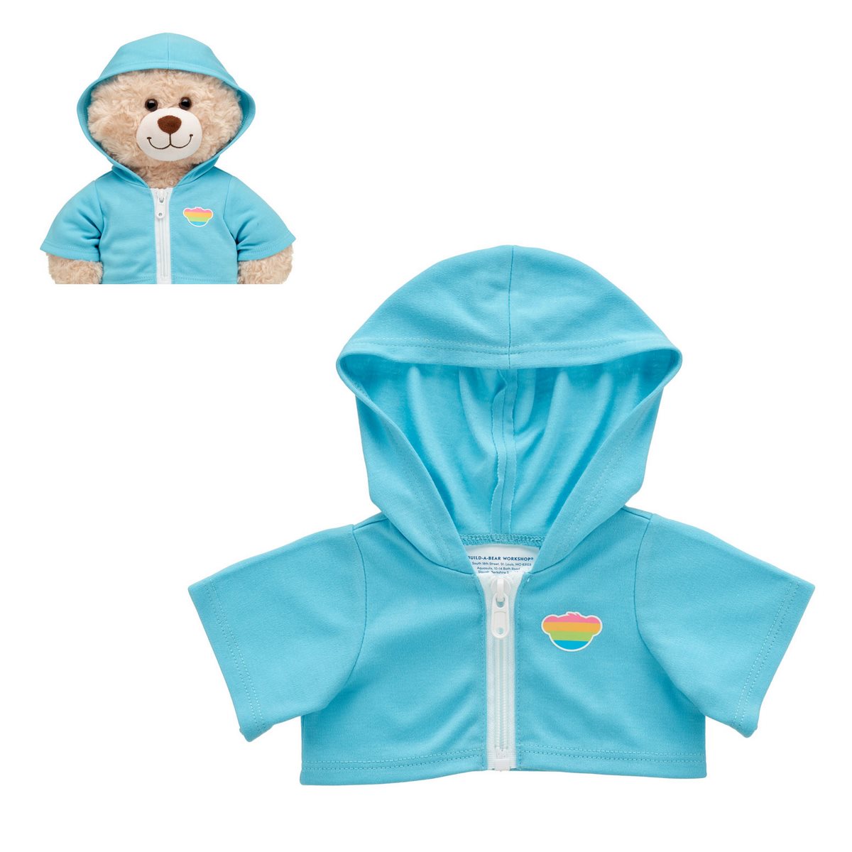 Polerón Cierre Celeste Build-A-Bear
