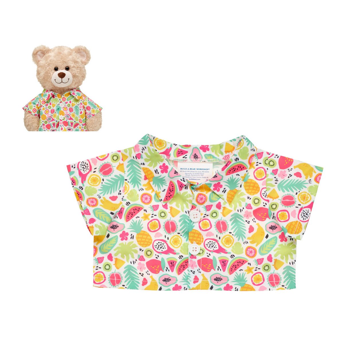 Camisa Frutas Build-A-Bear