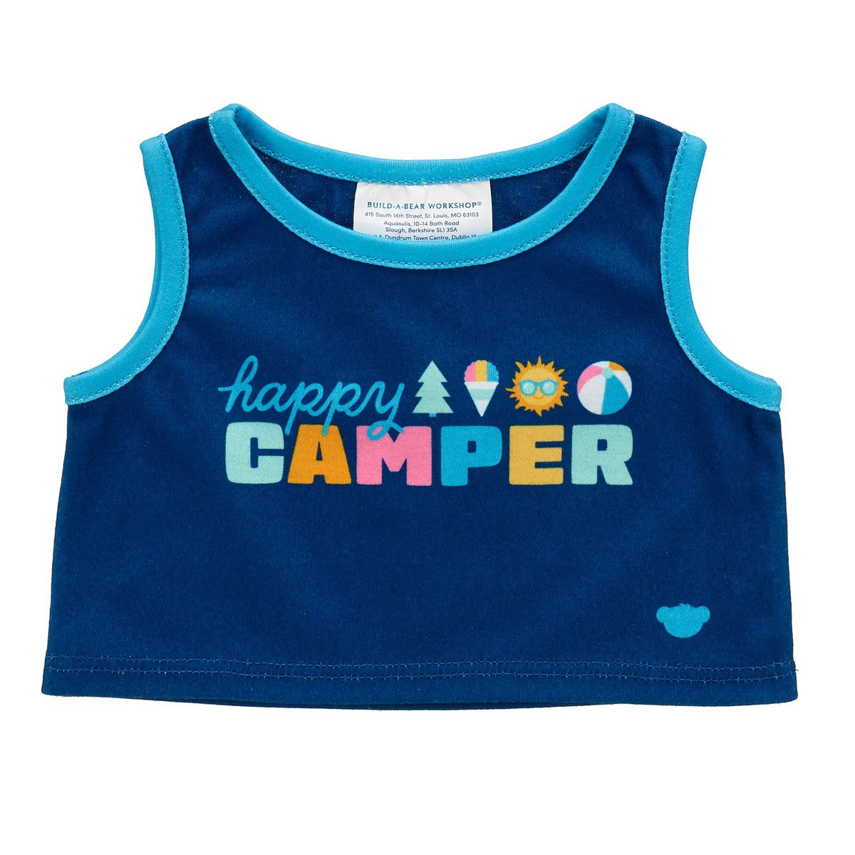 Polera Sin Mangas Camper  Build-A-Bear