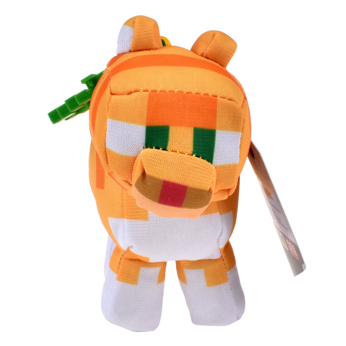 Peluche Con Clip Minecraft - Gato Atigrado