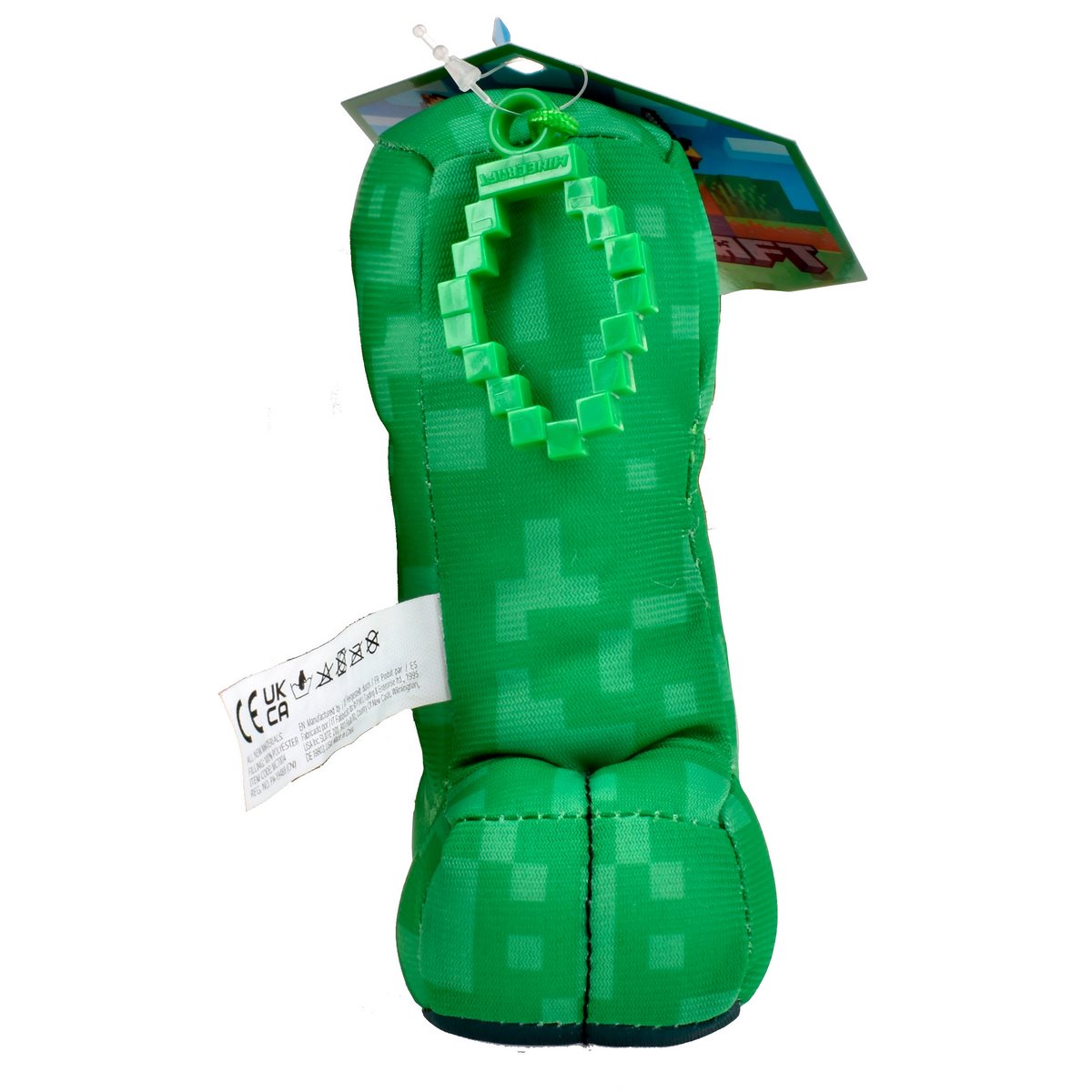Peluche Con Clip Minecraft - Creeper