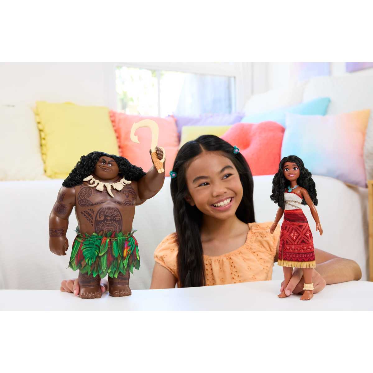 Disney Princesas Moana Garland Demigod & Hero 2 Pack