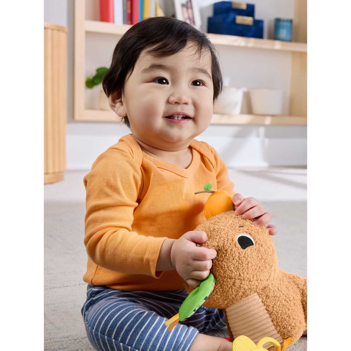 Fisher Price Sensimals Capybra Activity Plush