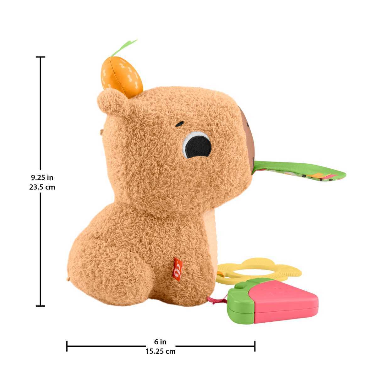 Fisher Price Sensimals Capybra Activity Plush