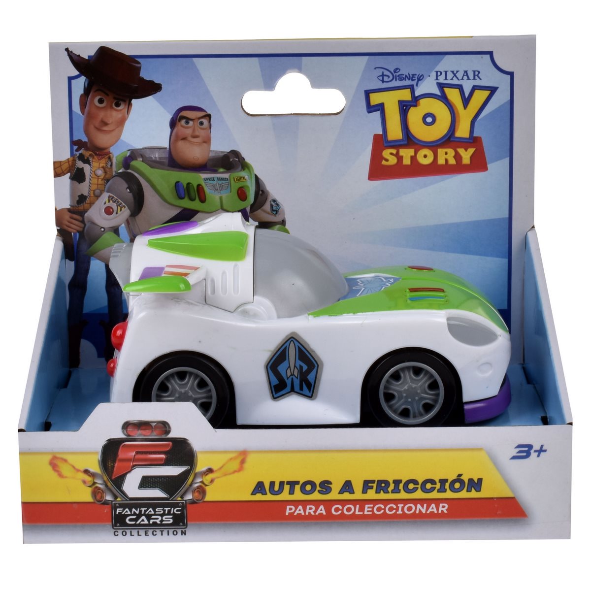 Vehiculo A Friccion 13 Cms - Toy Story Disney - Buzz Lightyear