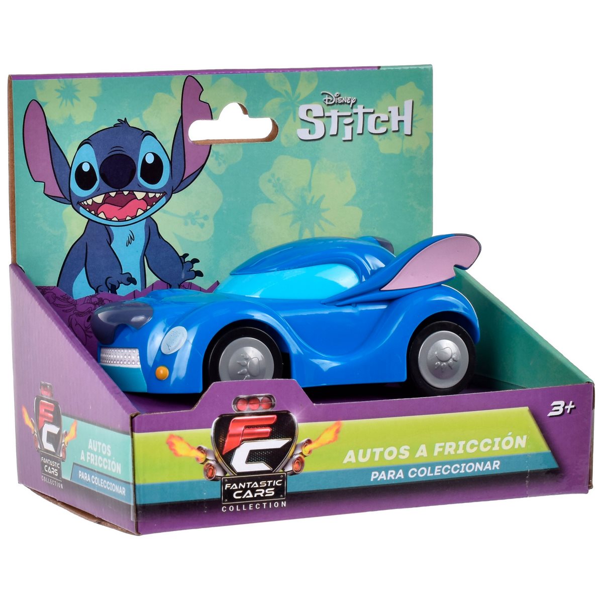 Vehículo A Friccion 13 Cms - Lilo & Stitch Disney - Stitch