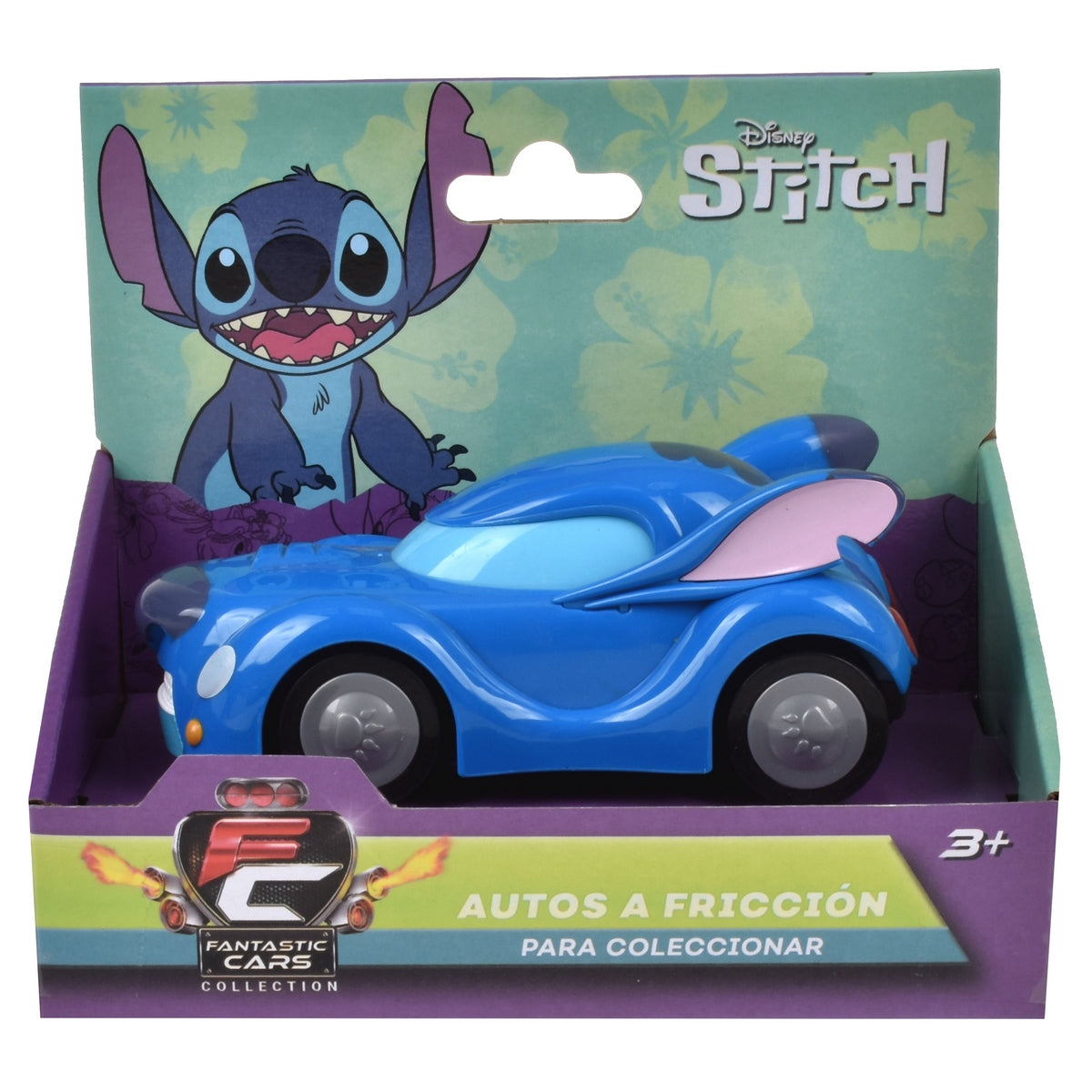 Vehículo A Friccion 13 Cms - Lilo & Stitch Disney - Stitch