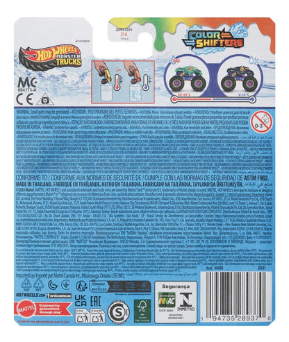 Hot Wheels Monster Trucks Color Shifters 1:64 - Steer Clear