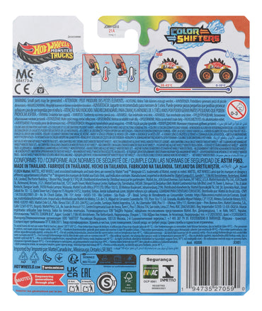 Hot Wheels Monster Trucks Color Shifters 1:64 - Motosaurus