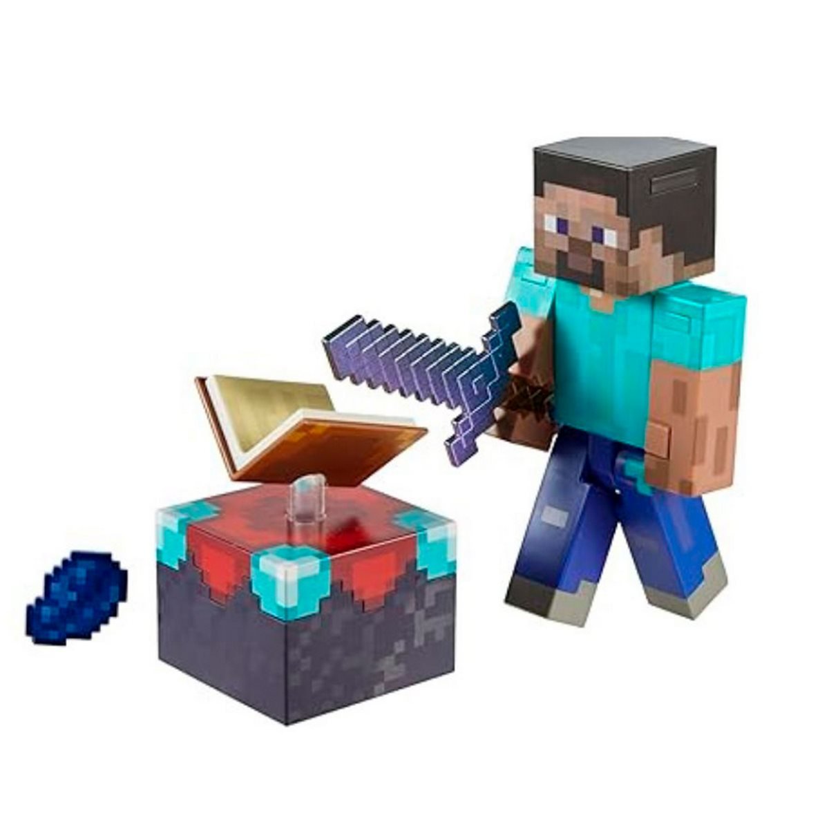 Minecraft Diamond Figura De Accion Coleccionable - Steve