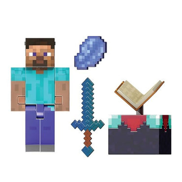 Minecraft Diamond Figura De Accion Coleccionable - Steve