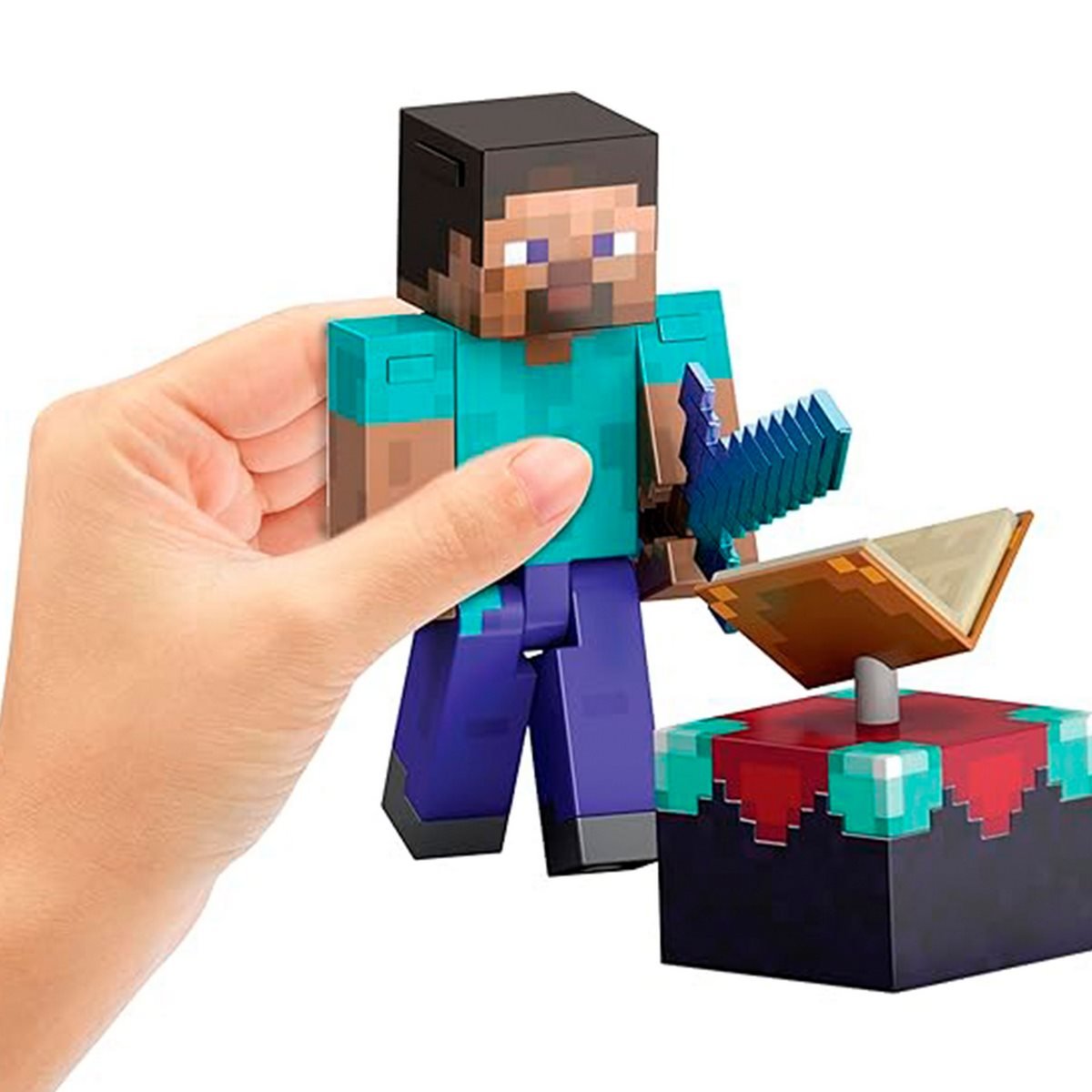 Minecraft Diamond Figura De Accion Coleccionable - Steve