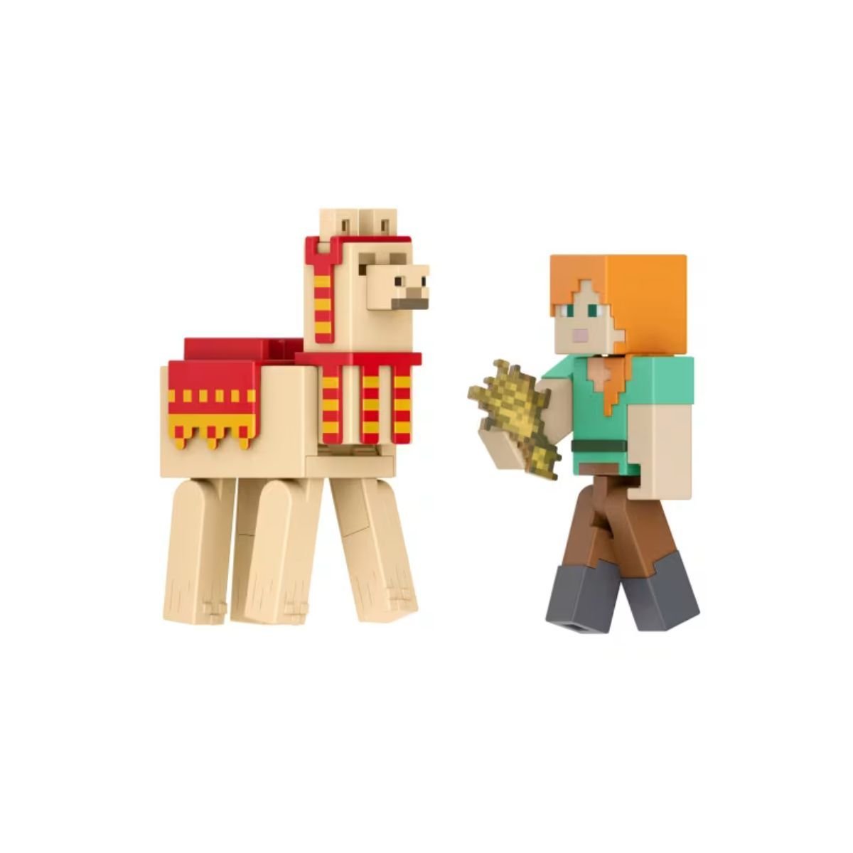 Minecraft Core Figura De 8Cm Con Crafting 2-Pack - Alex Y Llama 2