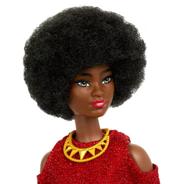 Barbie Fashionistas - Vestido Brillantes Rojo