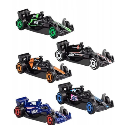 Pack 5 Autos Básicos Hotwheels - Formula 1
