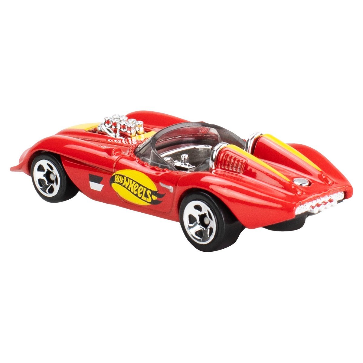Pack 5 Autos Basicos Hotwheels - Hw Let's Race