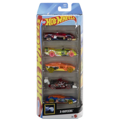 Pack 5 Autos Basicos Hotwheels - X - Raycers