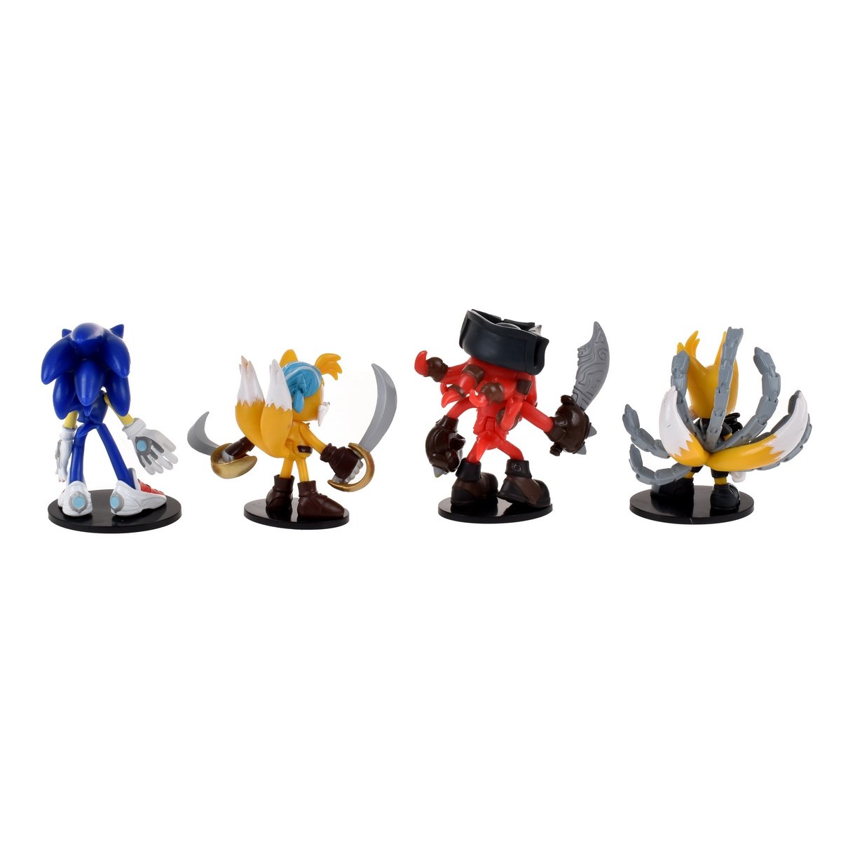 Pack 4 Figuras Articuladas De 8 Cms Sonic - Tails