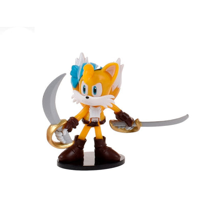 Pack 4 Figuras Articuladas De 8 Cms Sonic - Tails