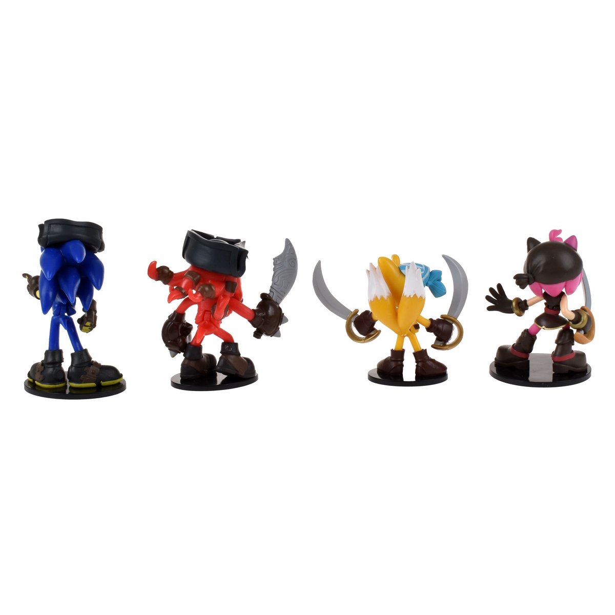 Pack 4 Figuras Articuladas De 8 Cms Sonic - Amy
